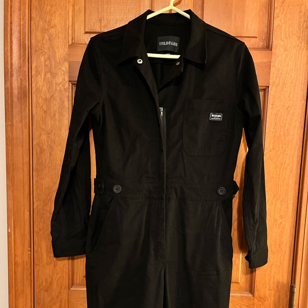 WILDFANG - ESSENTIAL LONG SLEEVE HIGH WAISTED COVERALL (size small)
